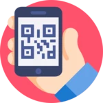 qr code generator android application logo